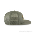 Chapeau Snapback brodé 3D personnalisé en gros